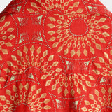 Ανδρικό Hawaiian πουκάμισο από Βαμβάκι Boho Vintage με Κοντό Μανίκι από τη Δεκαετία του '70.