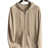Γιλέκο Cashmere Courchevel με Κουκούλα