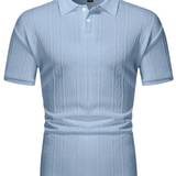 Gianni - casual polo με κουμπιά στο πλάι