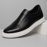 Κομψά Δερμάτινα Παπούτσια Slip-On
