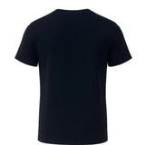 Ανδρικό T-shirt από βαμβάκι – Αναπνεύσιμο, κοντό μανίκι, στρογγυλή λαιμόκοψη – Μπλε