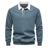 Adrian Casual Polo Σουέτερ