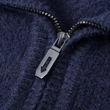 Πουλόβερ Gstaad Cashmere με μισό φερμουάρ