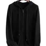 Γιλέκο Cashmere Courchevel με Κουκούλα