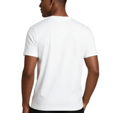 Λευκό T-shirt Slim-Fit για Άνδρες