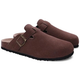 Oxford Suede Træsko
