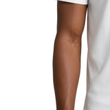 Λευκό T-shirt Slim-Fit για Άνδρες