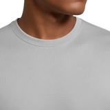 Ανδρικό T-shirt Slim-Fit σε Ασημένιο Μανδύα