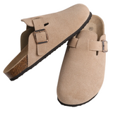 Oxford Suede Træsko