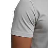 Ανδρικό T-shirt Slim-Fit σε Ασημένιο Μανδύα