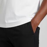 Λευκό T-shirt Slim-Fit για Άνδρες
