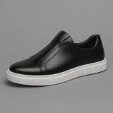 Κομψά Δερμάτινα Παπούτσια Slip-On