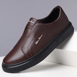 Δερμάτινα Παπούτσια Slip-On