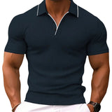 Πολυεστερική Πόλο Μπλούζα Slim Fit