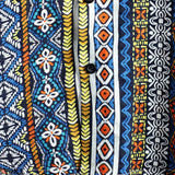 Ρετρό Πουκάμισο από Βαμβάκι με Κοντό Μανίκι Boho για Άνδρες