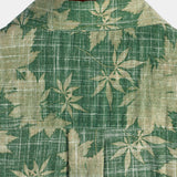 Καλοκαιρινό πουκάμισο Χαβάης από Βαμβάκι Casual Retro για Άνδρες με Τσέπη