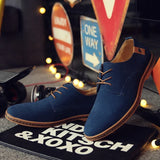 Oxford Suede Επιχειρηματικά Παπούτσια