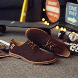 Oxford Suede Επιχειρηματικά Παπούτσια