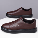 Δερμάτινα Παπούτσια Slip-On