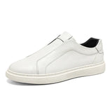 Κλασικά Δερμάτινα Παπούτσια Slip-On