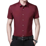 Πουκάμισο Κοντό Μανίκι Business Casual