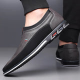 Δερμάτινα Επιχειρηματικά Παπούτσια Slip-On
