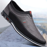 Δερμάτινα Επιχειρηματικά Παπούτσια Slip-On