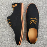 Oxford Suede Επιχειρηματικά Παπούτσια