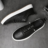 Κομψά Δερμάτινα Sneakers