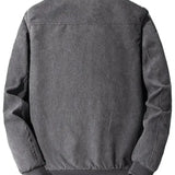 Κομψό Σακάκι από Στράγγισμα με Fleece