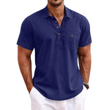 Λινικό πουκάμισο polo