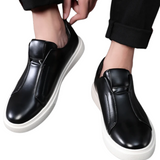 Καθημερινά Δερμάτινα Παπούτσια Slip-On