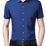 Πουκάμισο Κοντό Μανίκι Business Casual