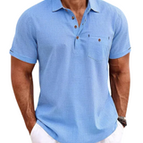 Λινικό πουκάμισο polo