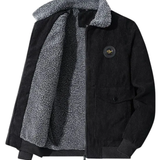 Κομψό Σακάκι από Στράγγισμα με Fleece